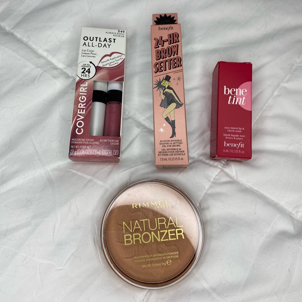 Makeup Bundle Benefit Rimmel Covergirl